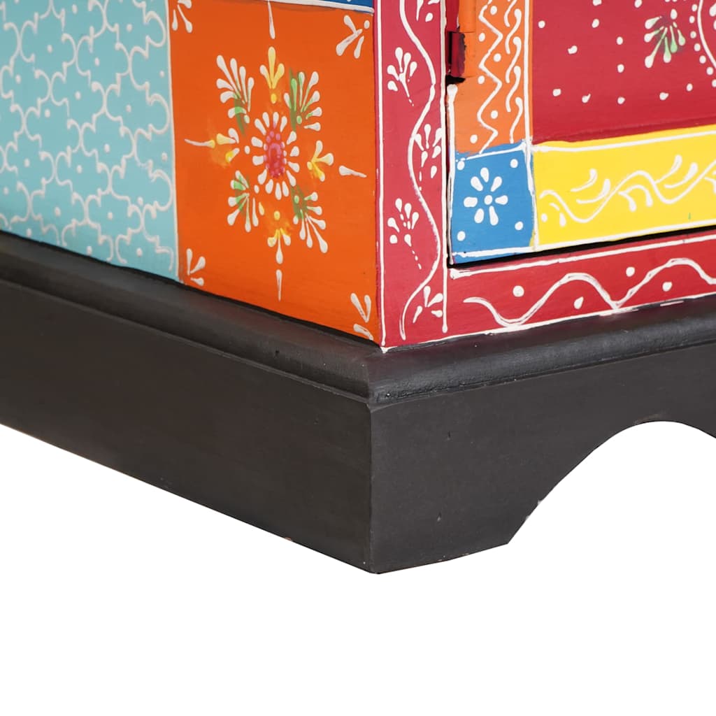 Waschbeckenunterschrank Braun 60 x 35 x 55 cm Massivholz Mango