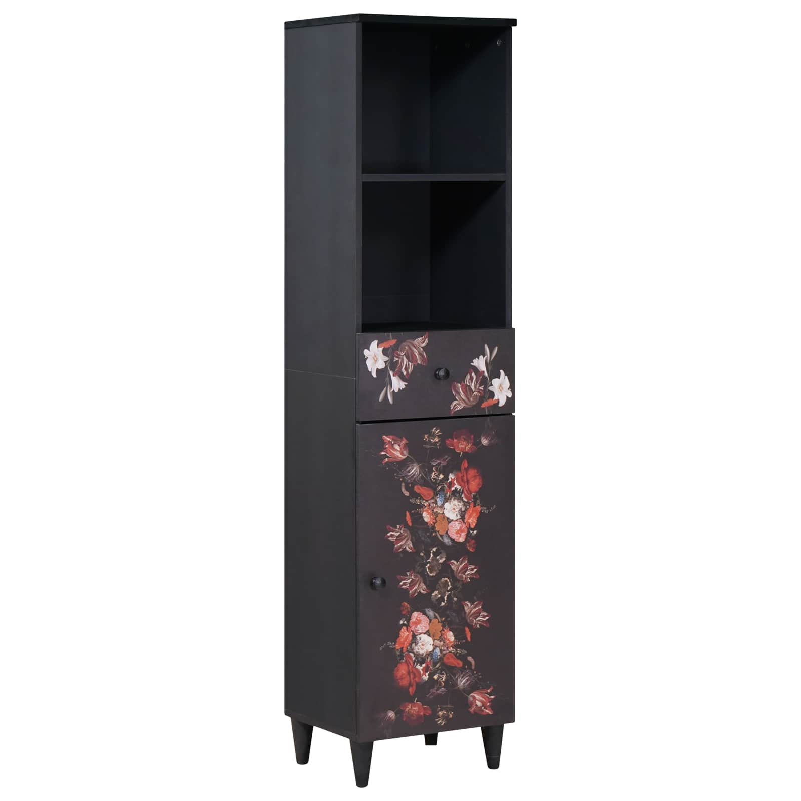 Badezimmerschrank-Set mit Schubladen 5 pcs Massivholz Mango