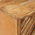 Badezimmerschrank-Set Wandmontiert 2 pcs Massivholz Mango
