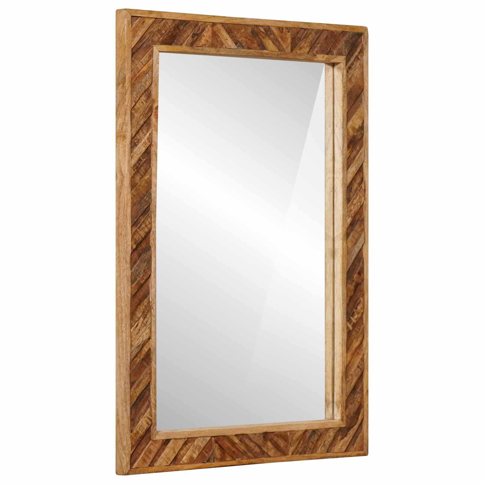 Badezimmerschrank-Set mit Schubladen 3 pcs Massivholz Mango