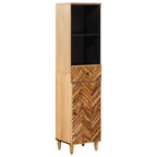 Badezimmerschrank-Set mit Schubladen 4 pcs Massivholz Mango