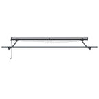 Markise Automatisch mit LEDs Weinrot 300x250 cm