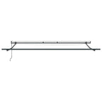 Markise Automatisch mit LEDs Weinrot 400x300 cm