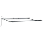 Markise Automatisch mit LEDs Weinrot 450x300 cm