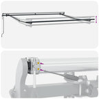 Markise Automatisch Braun 300x250 cm