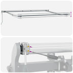 Markise Automatisch Braun 500x300 cm