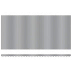 Markise Automatisch mit LEDs Anthrazit & Weiß 600x300 cm