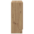 Bücherschrank Artisan-Eiche 82,5x30,5x80 cm Holzwerkstoff