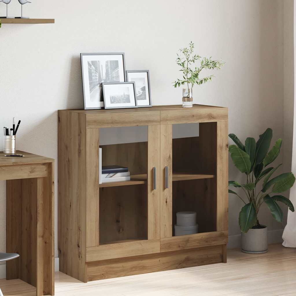 Bücherschrank Artisan-Eiche 82,5x30,5x80 cm Holzwerkstoff