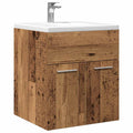 Waschbeckenschrank Altholz-Optik 41x38,5x46 Holzwerkstoff