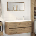 Waschbeckenschrank Artisan-Eiche 100x38,5x45 cm Holzwerkstoff