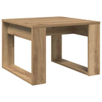 Beistelltisch Artisan-Eiche 50x50x35 cm Holzwerkstoff