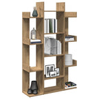 Bücherregal Artisan-Eiche 86x25,5x140 cm Holzwerkstoff