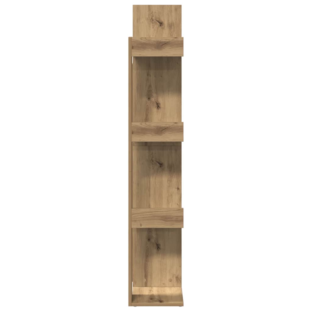 Bücherregal Artisan-Eiche 48x25,5x140 cm Holzwerkstoff