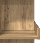 Bartisch mit Regal Artisan-Eiche 100x48x101,5 cm