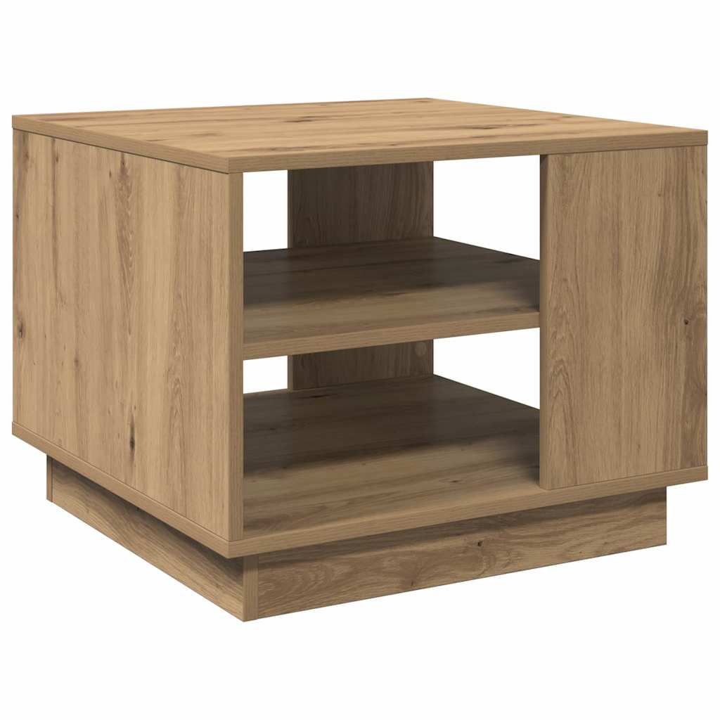 Couchtisch Artisan-Eiche 55x55x42 cm Holzwerkstoff