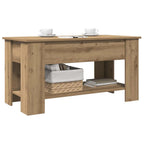 Couchtisch Artisan-Eiche 101x49x52 cm Holzwerkstoff
