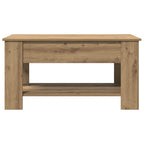 Couchtisch Artisan-Eiche 101x49x52 cm Holzwerkstoff