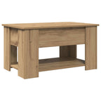 Couchtisch Artisan-Eiche 79x49x41 cm Holzwerkstoff