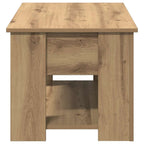 Couchtisch Artisan-Eiche 79x49x41 cm Holzwerkstoff