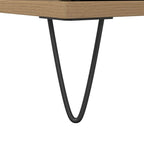 Badschrank Artisan-Eiche 30x30x100 cm Holzwerkstoff