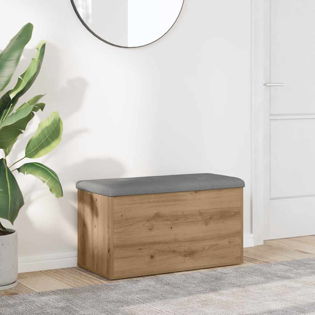 Aufbewahrungsbank Artisan-Eiche 82 x 42 x 45 cm Holzwerkstoff