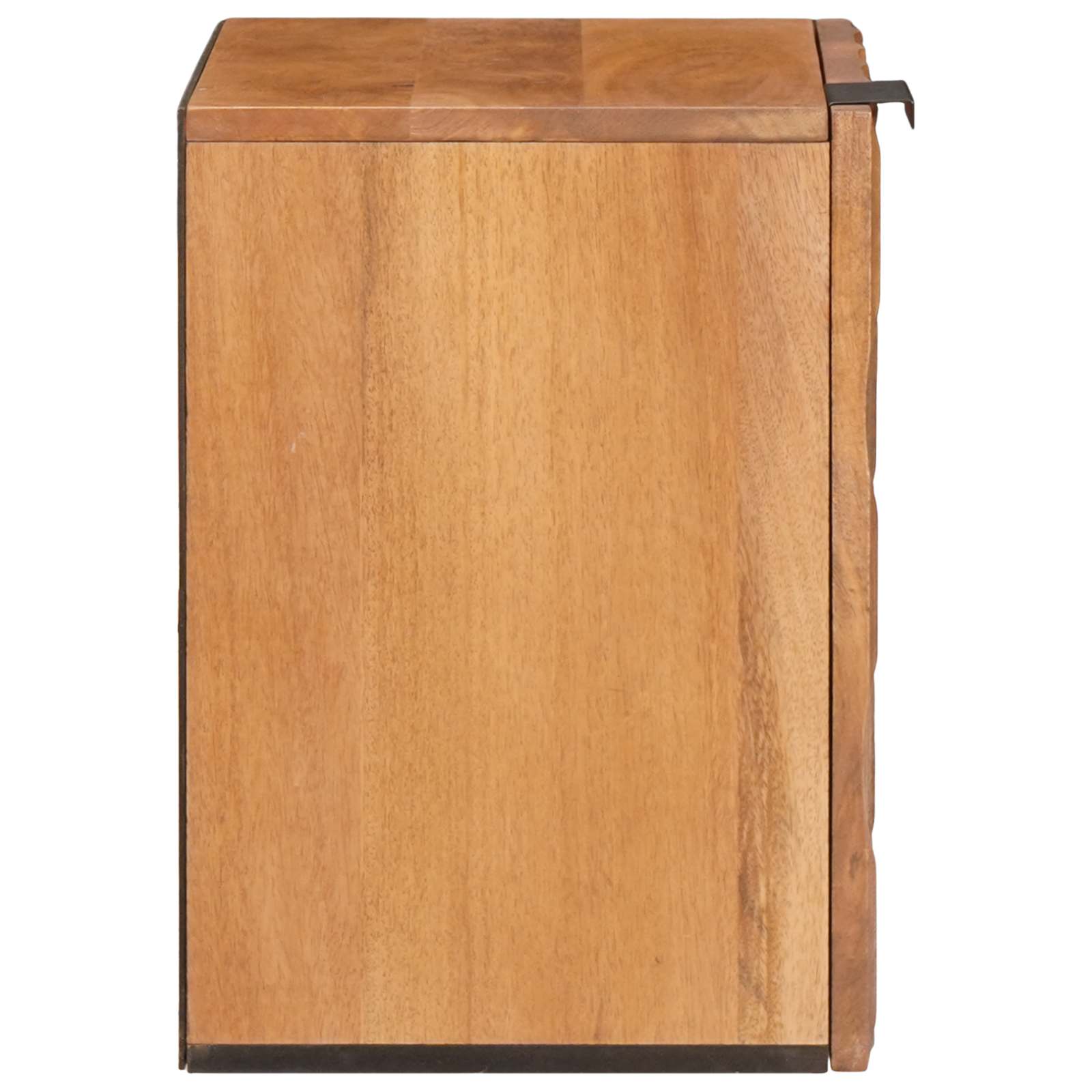 Badezimmer Hängeschrank Braun 38 x 33 x 48 cm Massivholz Mango