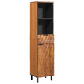 Badezimmerschrank Braun 38 x 33 x 160 cm Massivholz Mango