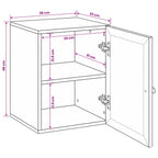 Badezimmerschrank Hellbraun 38 x 33 x 48 cm Holzwerkstoff