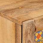 Badezimmerschrank Natur 38 x 33 x 58 cm Massivholz Mango