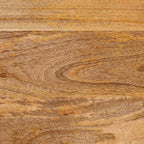 Badezimmerschrank Natur 38 x 33 x 160 cm Massivholz Mango