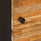 Badezimmer Hängeschrank Natur 38 x 33 x 48 cm Massivholz Mango