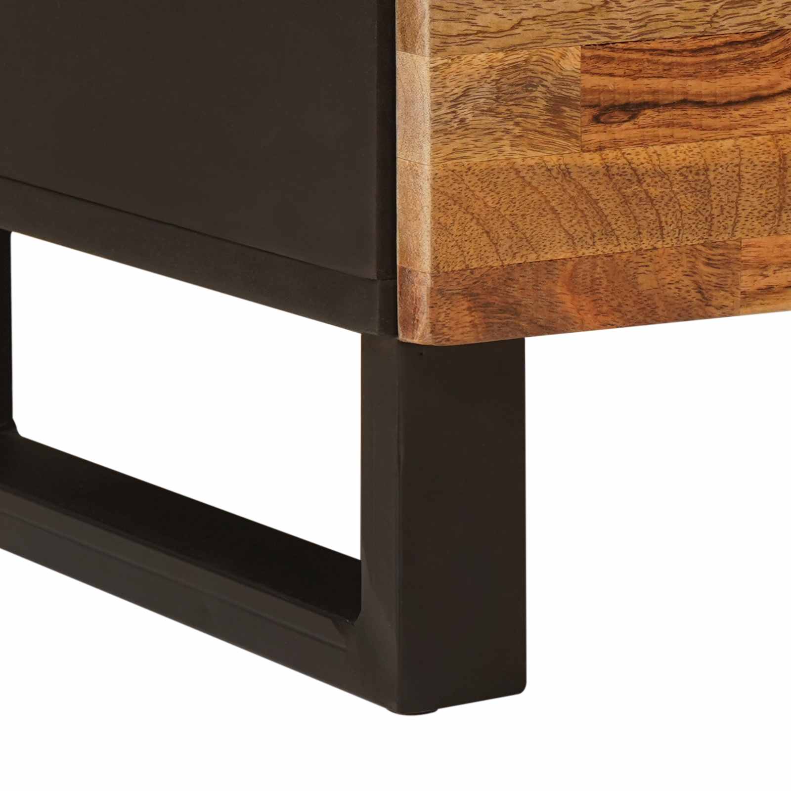 Badezimmerschrank Natur 38 x 33 x 58 cm Massivholz Mango