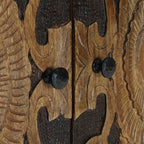 Waschbeckenschrank Braun 62 x 33 x 58 cm Massivholz Mango