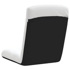 Bodenstuhl Faltbar Weiß 71x51x62 cm Stoff
