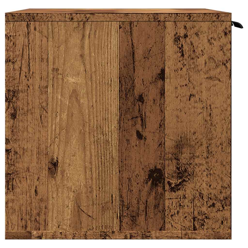 Katzenklo Altholz-Optik 60x40x40 cm Holzwerkstoff