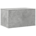 Katzenklo Betongrau 80x50x45 cm Holzwerkstoff