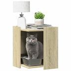 Katzenklo Sonoma Eiche 42x42x51 cm Holzwerkstoff