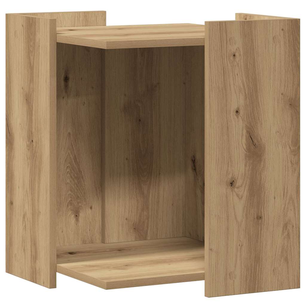Katzenklo Artisan-Eiche 42x42x51 cm Holzwerkstoff