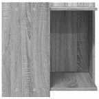 Katzenklo Grau Sonoma 53x53x51 cm Holzwerkstoff
