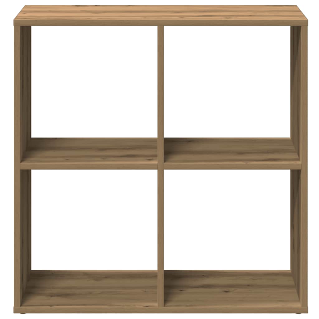 Raumteiler-Bücherregal Artisan-Eiche 69,5x29x69,5 cm