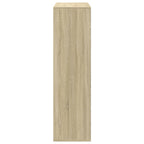Raumteiler-Bücherregal Sonoma-Eiche 69,5x29x103,5 cm