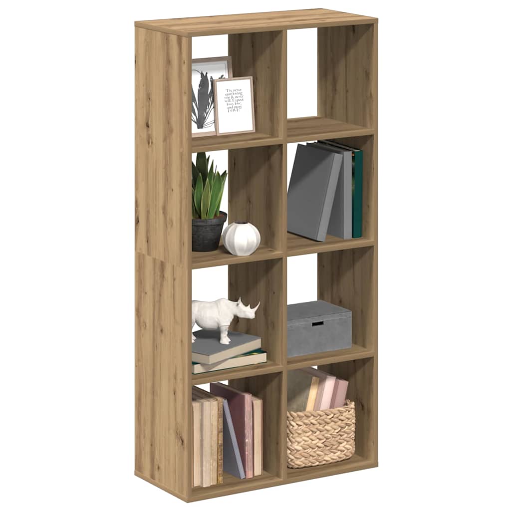 Raumteiler-Bücherregal Artisan-Eiche 69,5x29x137,5 cm