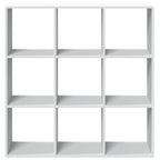 Raumteiler-Bücherregal Weiß 102x29x103,5 cm Holzwerkstoff