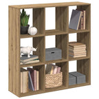 Raumteiler-Bücherregal Artisan-Eiche 102x29x103,5 cm