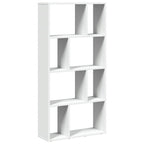 Bücherregal Weiß 60 x 20 x 120,5 cm Holzwerkstoff