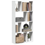 Bücherregal Weiß 60 x 20 x 120,5 cm Holzwerkstoff