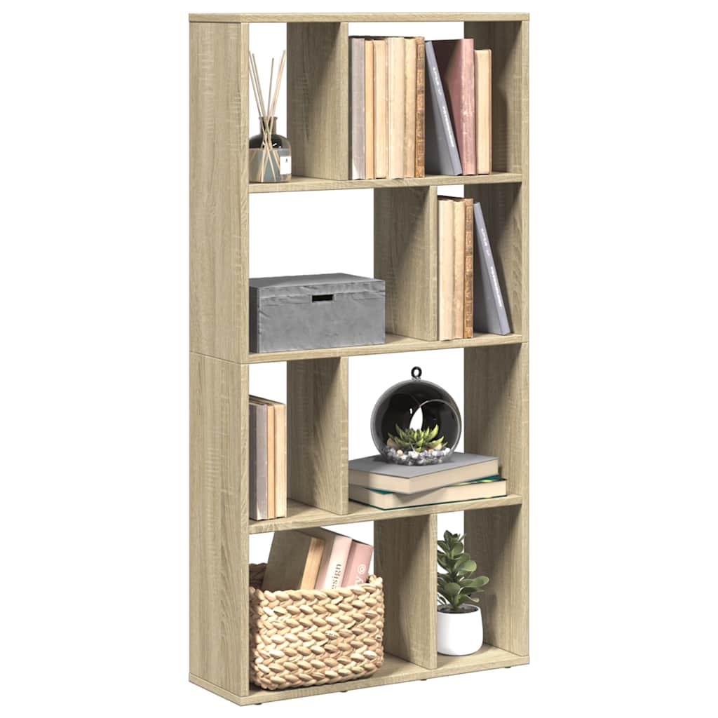 Bücherregal Sonoma-Eiche 60x20x120,5 cm Holzwerkstoff