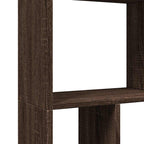 Bücherregal Braun Eichen-Optik 60x20x120,5 cm Holzwerkstoff