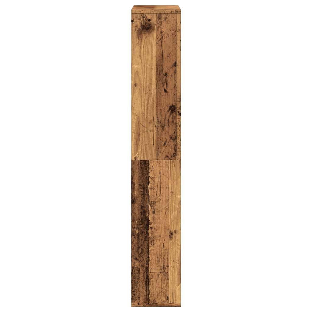 Bücherregal Altholz-Optik 60x20x120,5 cm Holzwerkstoff